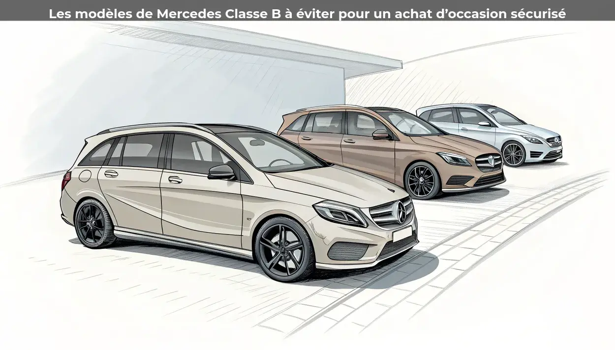 Les modèles de Mercedes Classe B à éviter pour un achat d’occasion sécurisé