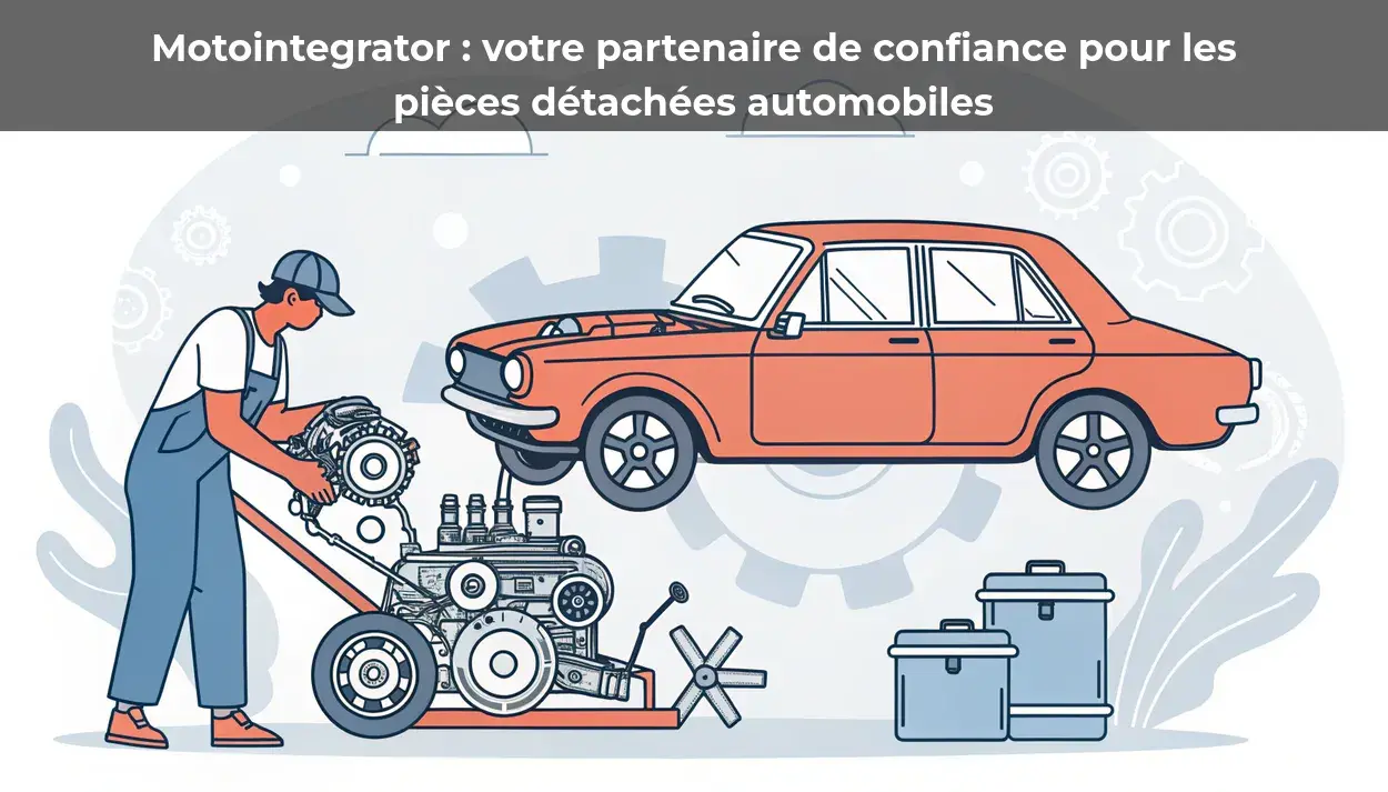 Motointegrator : votre partenaire de confiance pour les pièces détachées automobiles