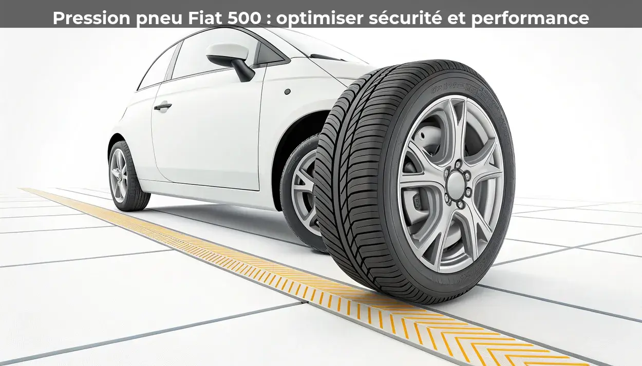 Pression pneu Fiat 500 : optimiser sécurité et performance