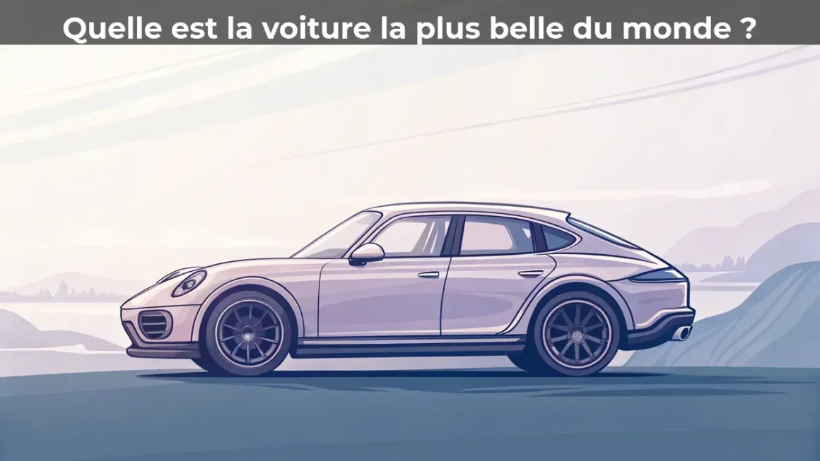 Quelle est la voiture la plus belle du monde ?
