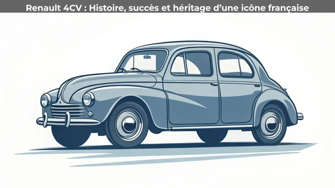 Renault 4CV : Histoire, succès et héritage d’une icône française