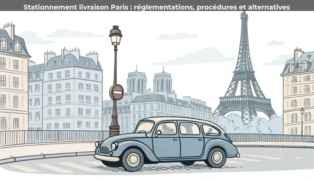 Stationnement livraison Paris : réglementations, procédures et alternatives