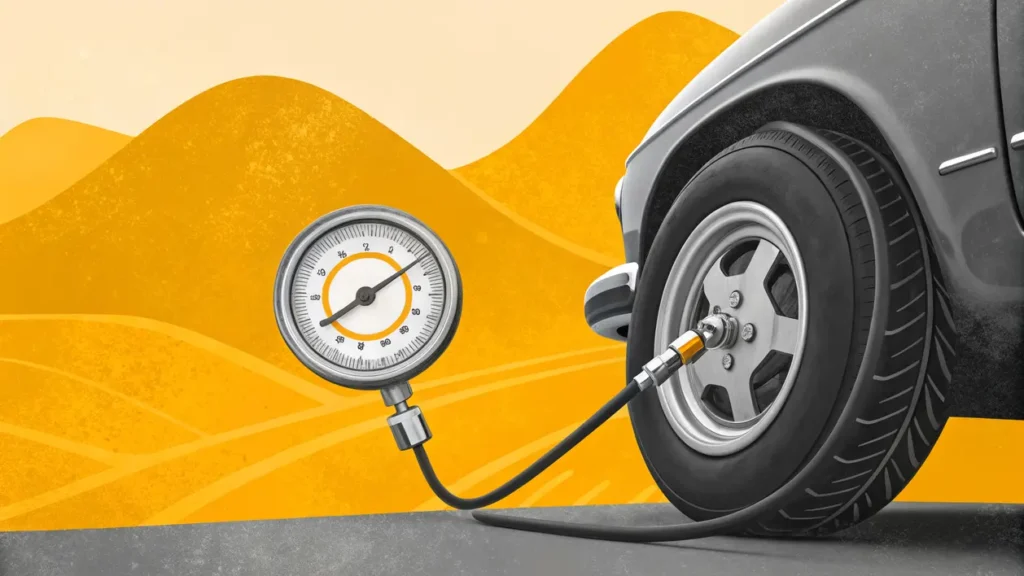 Pression pneu C3 : valeurs constructeur en bar et contrôle à froid