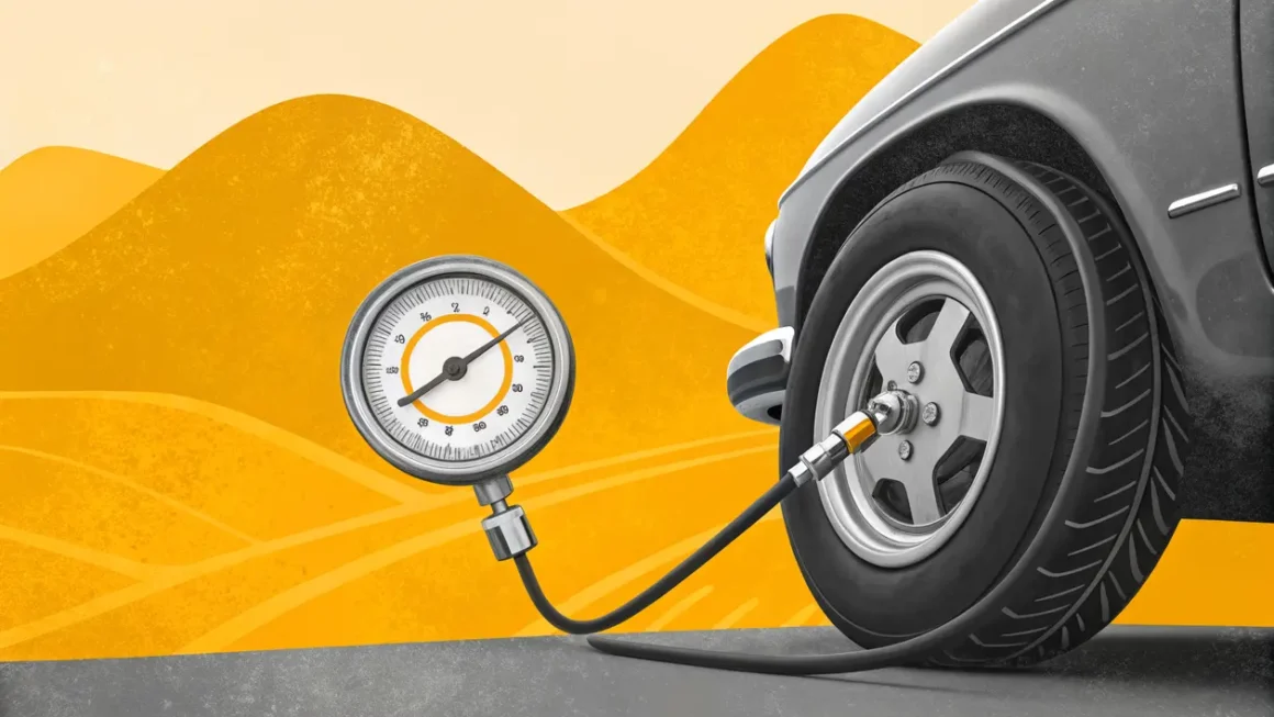 Pression pneu C3 : valeurs constructeur en bar et contrôle à froid
